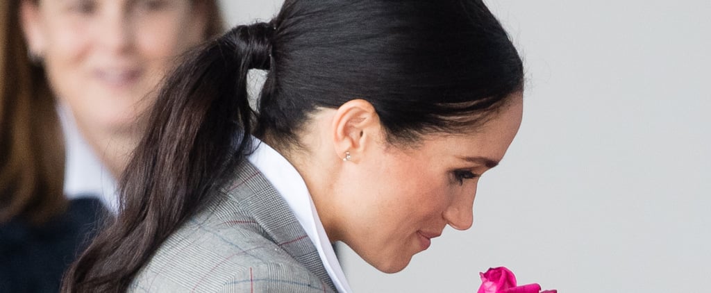 Meghan Markle Australia Royal Tour Ponytail October 2018