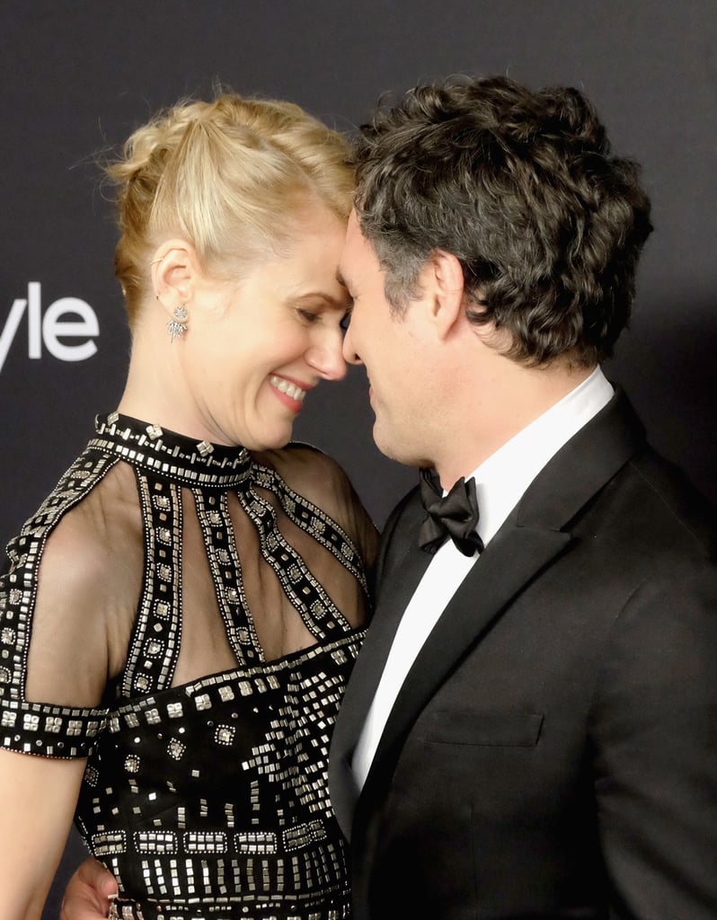 Pictured: Sunrise Coigney and Mark Ruffalo