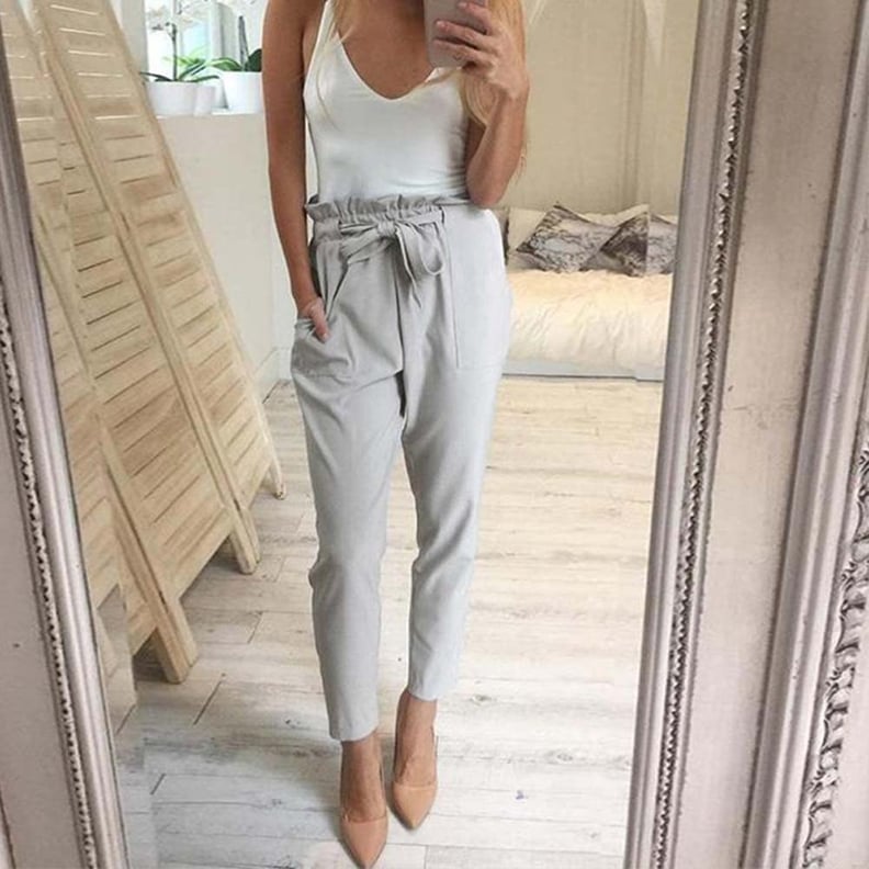 Cutecc High Waist Pants Trousers