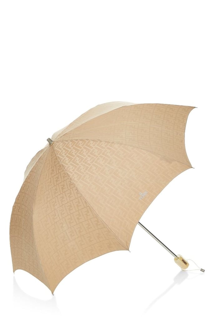 Fendi Beige Zucca Canvas Umbrella