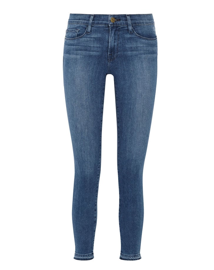 frame le skinny de jeanne crop