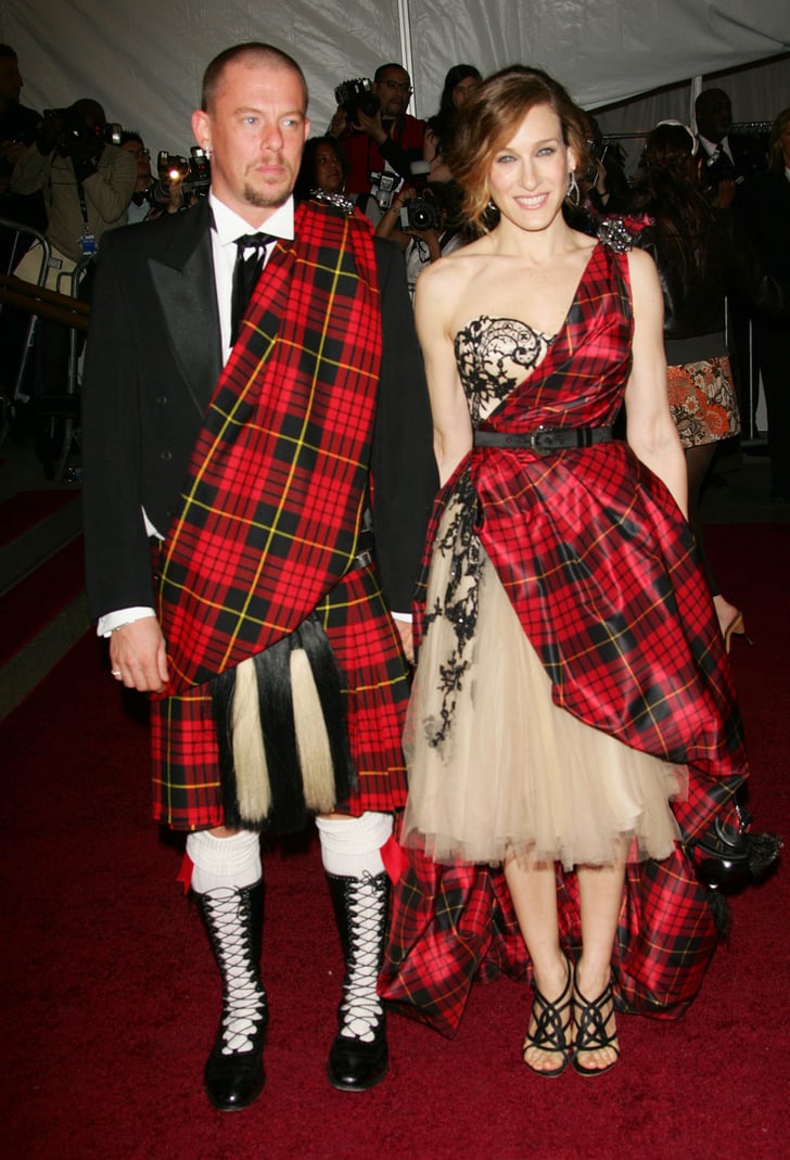 Alexander McQueen and Sarah Jessica Parker — 2006 Best Pictures From the Met Gala POPSUGAR
