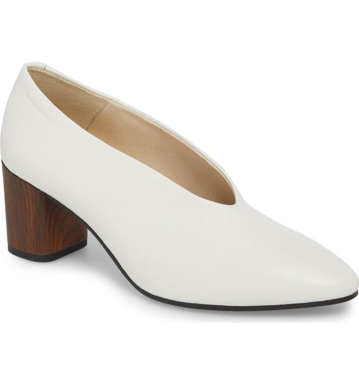 basic white pumps