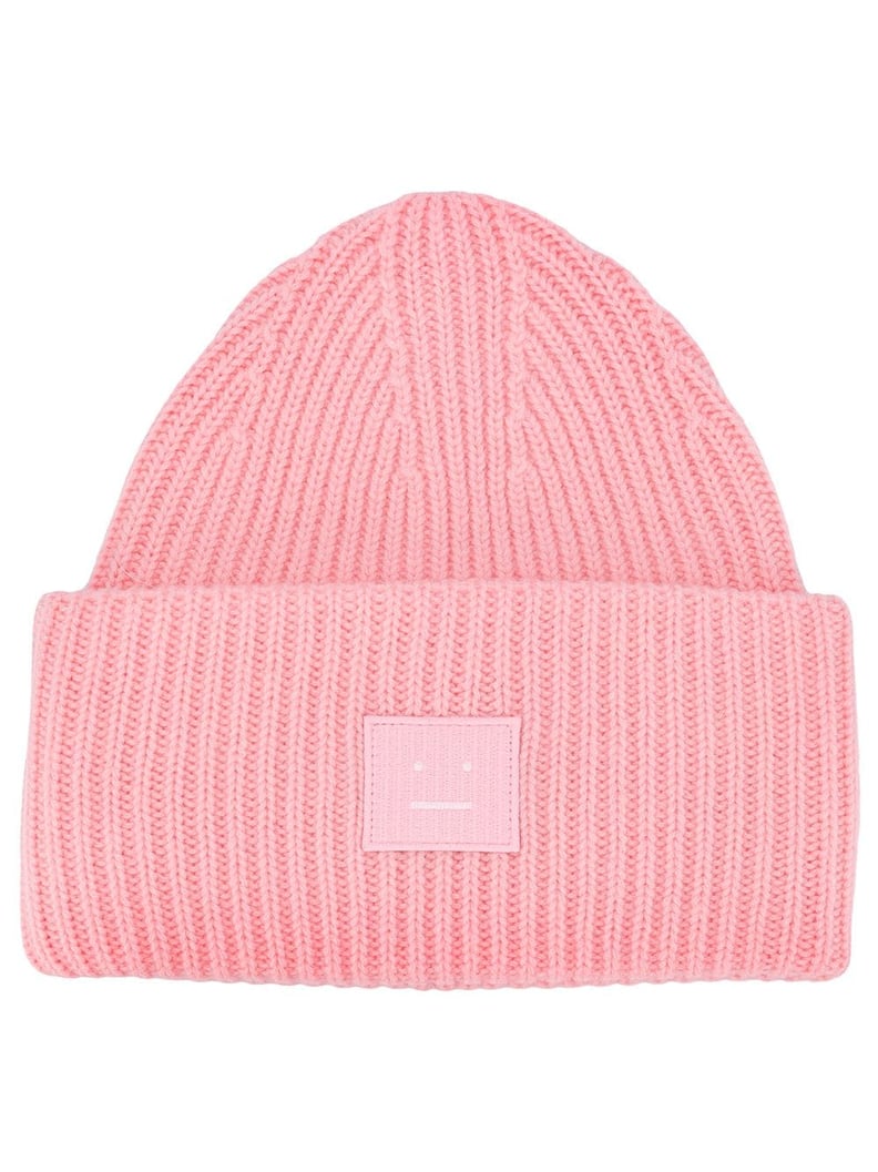 Acne Studios Face Patch Beanie