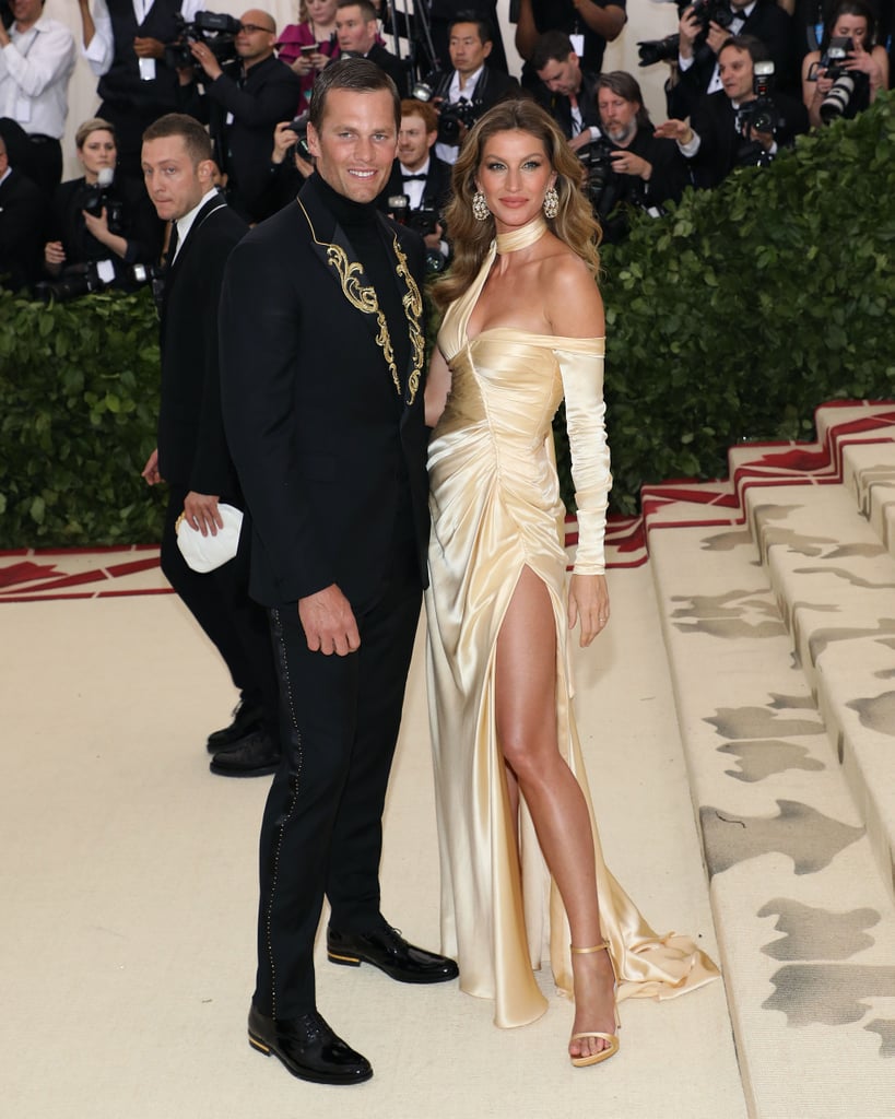 Gisele Bündchen and Tom Brady at the 2018 Met Gala
