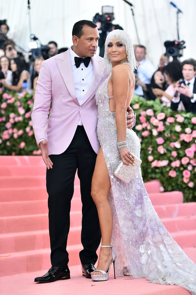 Jennifer Lopez and Alex Rodriguez at the 2019 Met Gala