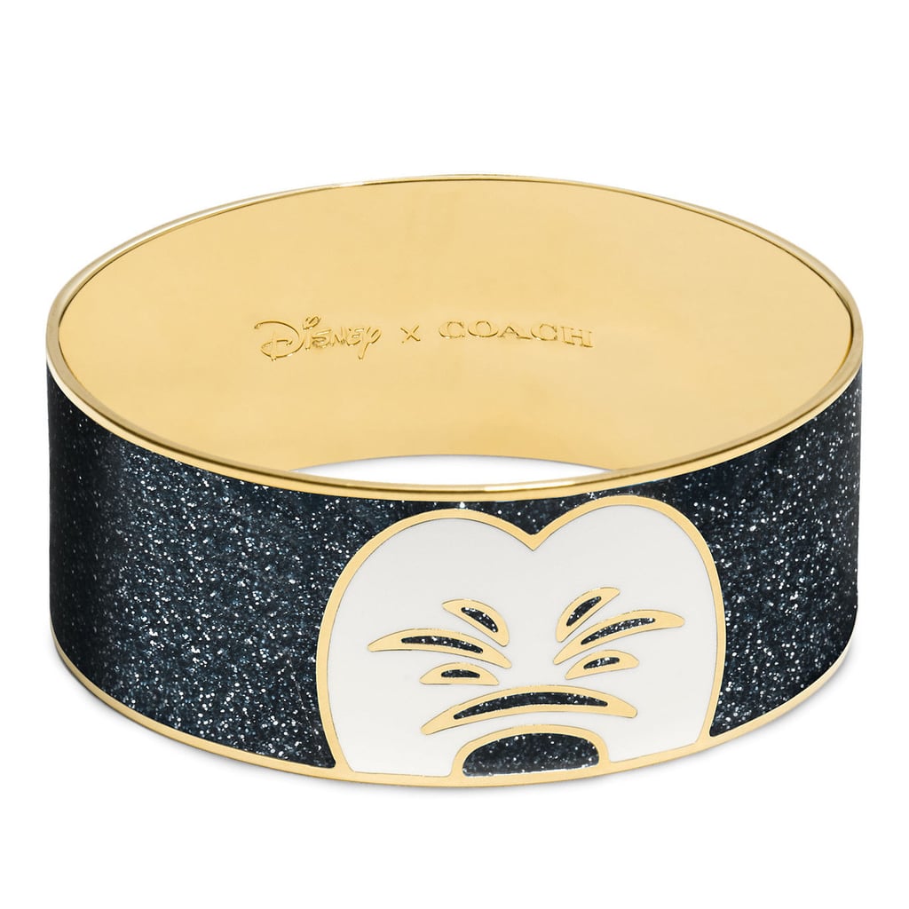Squinting Mickey Mouse Enamel Bangle by Coach ($110)