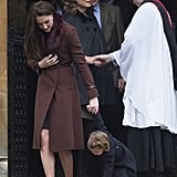The British Royal Family at Christmas Services 2016 | POPSUGAR Celebrity