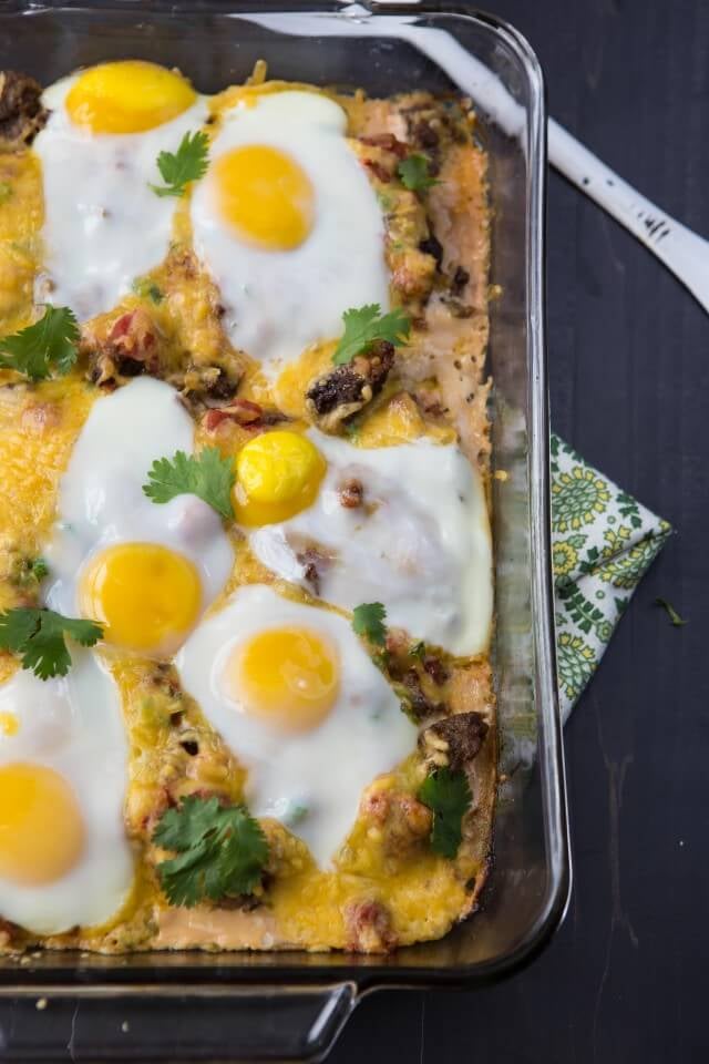 Huevos Rancheros Casserole | Breakfast Casserole Recipes | POPSUGAR ...
