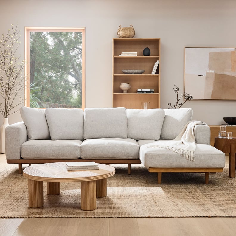 Best Plush Sectional Sofa From West Elm on Sale For Memorial Day