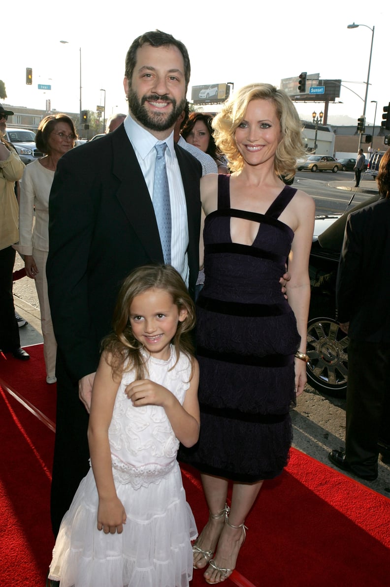 Judd Apatow and Leslie Mann (With Maude Apatow!) in 2005