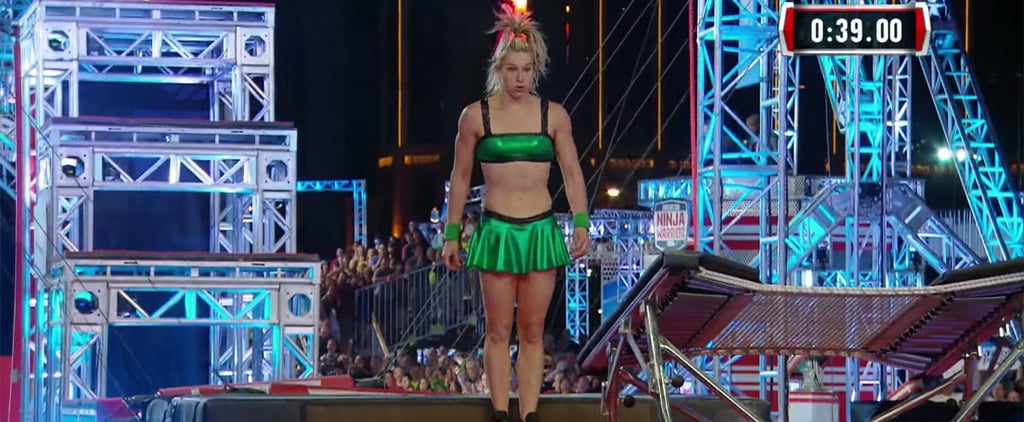Jessie Graff at the American Ninja Warrior National Finals