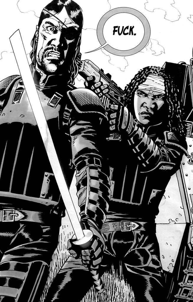 Michonne Still A Badass The Walking Dead Characters In The Comic