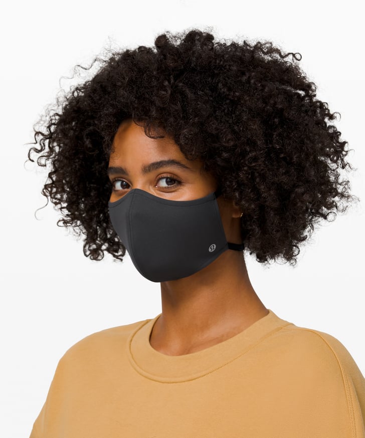 This Black Colour of the Lululemon Double Strap Face Mask Is Coming