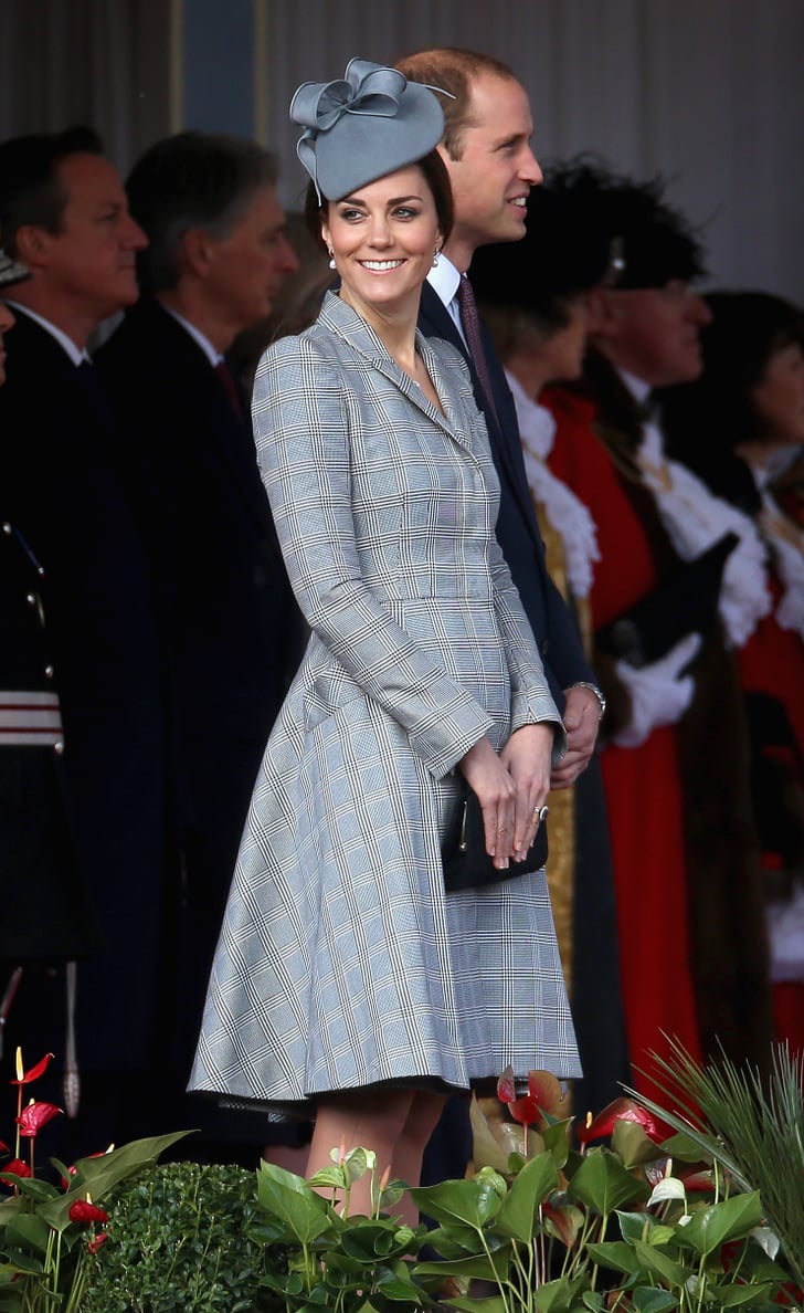 Kate Middleton in Alexander McQueen | Kate Middleton Pregnant in Alexander McQueen Coat Dress 