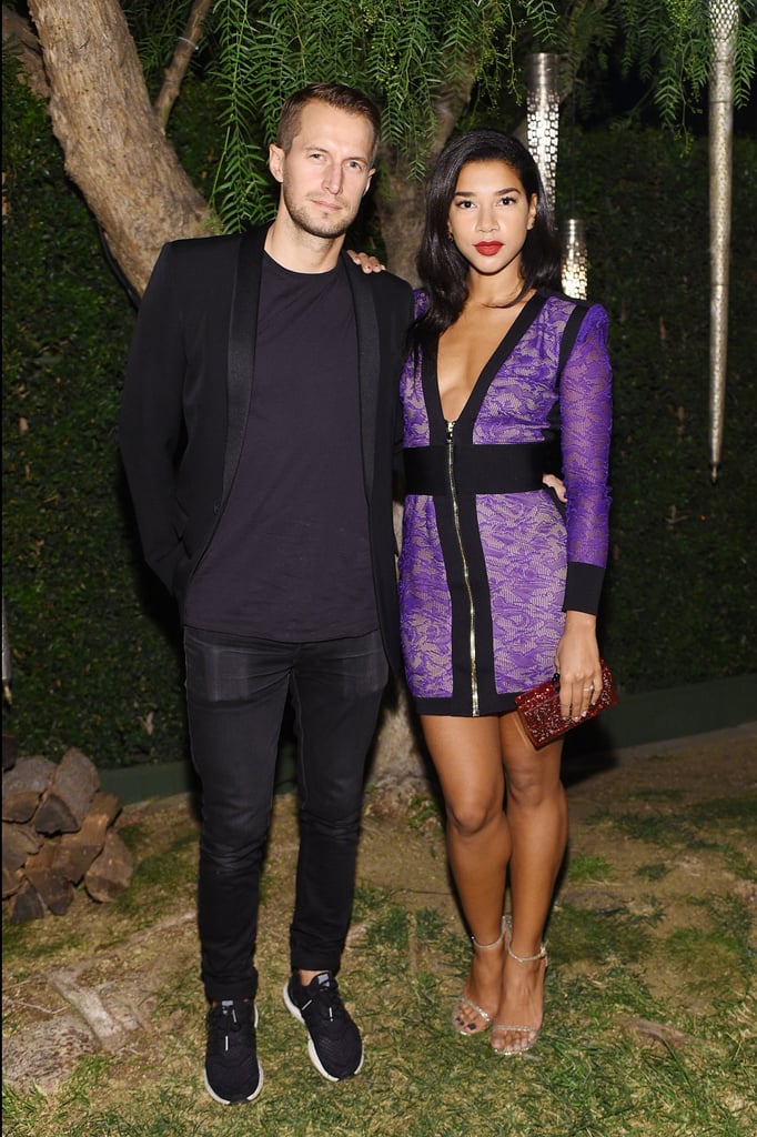Hannah Bronfman and Brendan Fallis brought their chic style game to the party.
