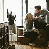 Cozy Apartment Engagement Photo Shoot | POPSUGAR Love & Sex