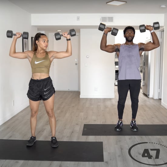30-Minute Full-Body Drop-Set Workout Video From Trainers