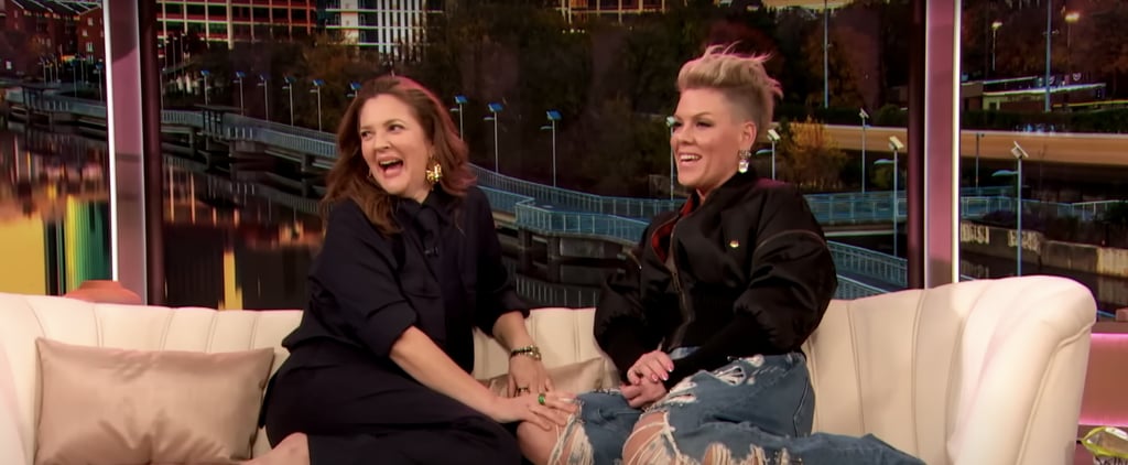 Pink Gives Drew Barrymore Parenting Advice