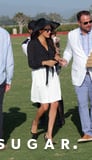 Meghan Markle Channels Princess Diana in Polka Dots at Prince Harry’s Polo Match