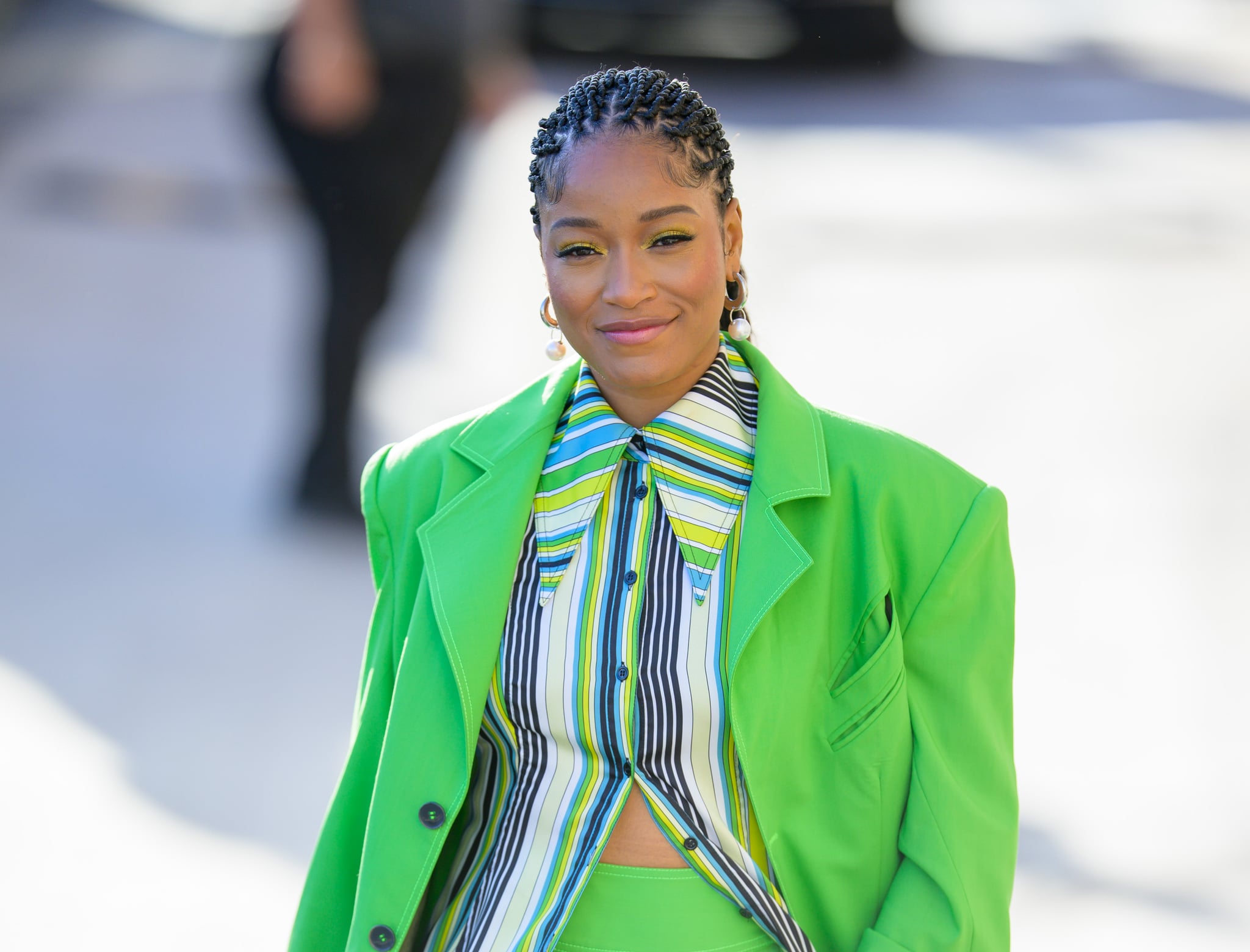 Keke Palmer Debuts Blond Hair POPSUGAR Beauty UK