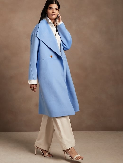 Banana Republic Oversized Double-Faced Coat