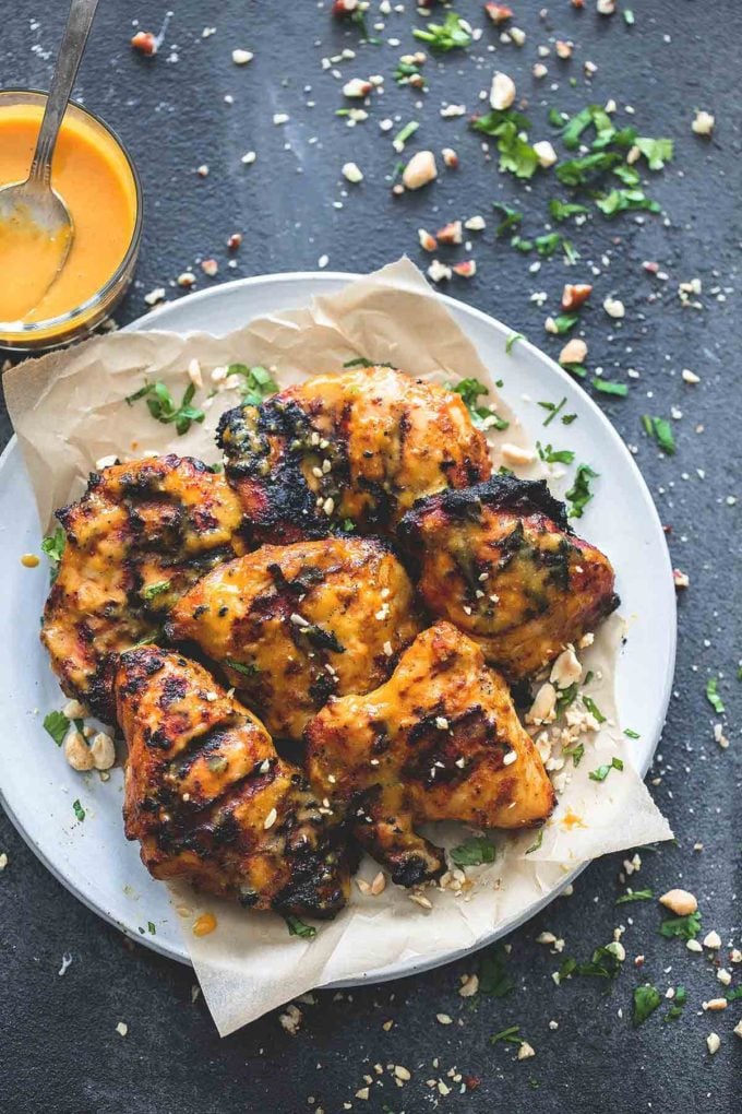 Grilled Thai Mango Chicken