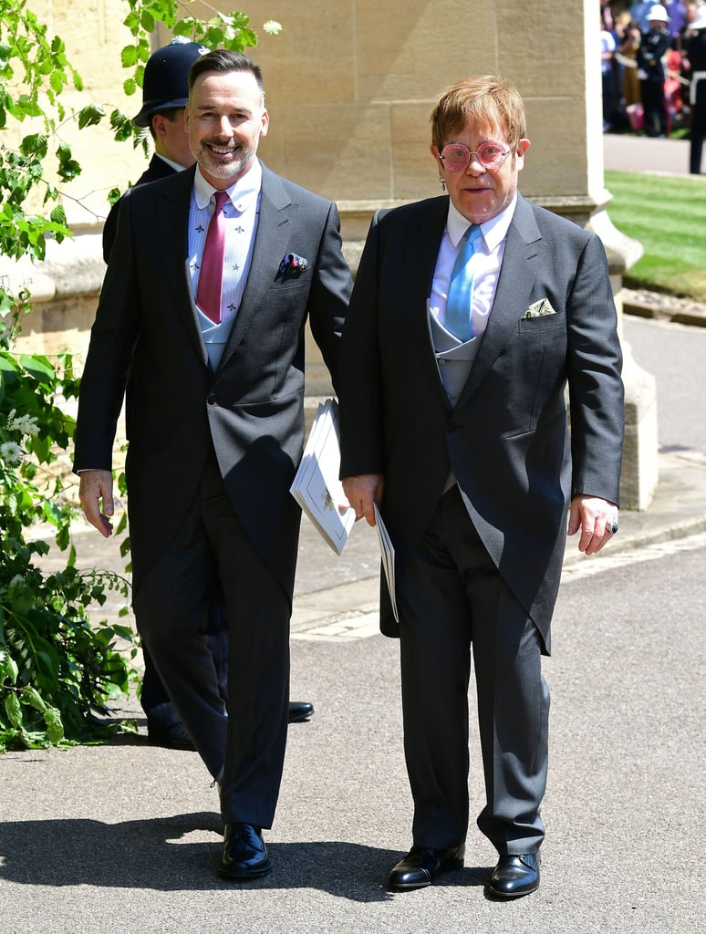 David Furnish and Elton John