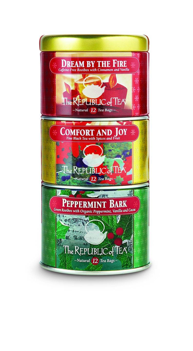 The Republic of Tea Holiday Stackable Tea Tin