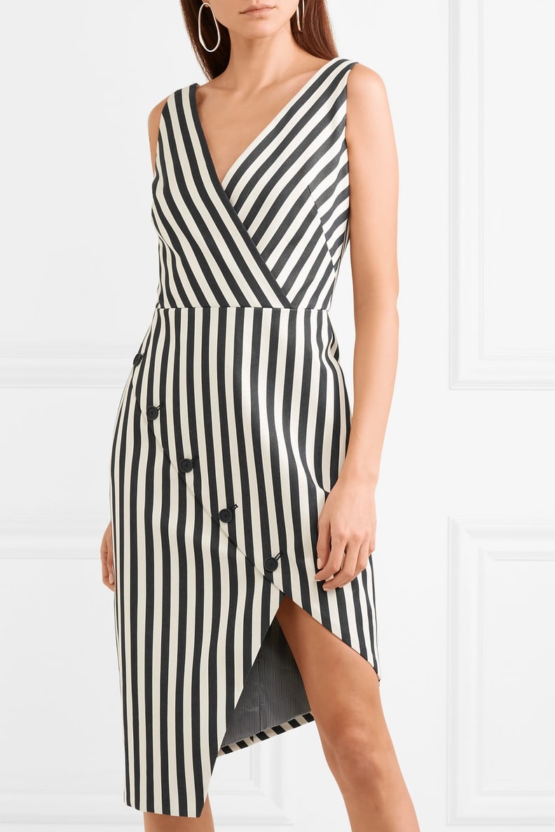 Altuzarra Marceau Asymmetric Striped Dress