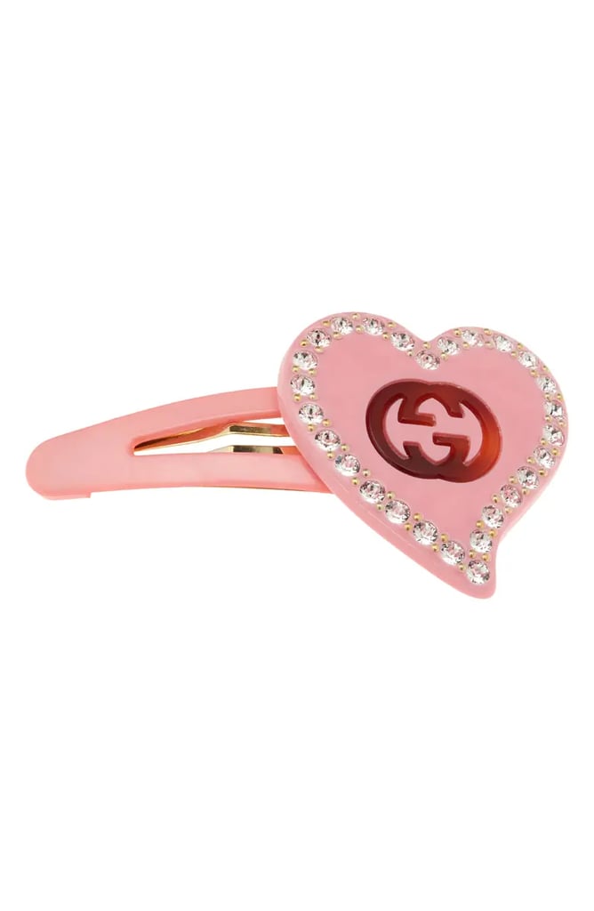 Cute Valentine's Gifts: Gucci GG Heart Barrette