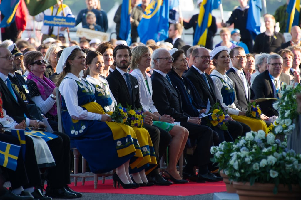 Sweden's Royal Family at National Day Celebrations 2015