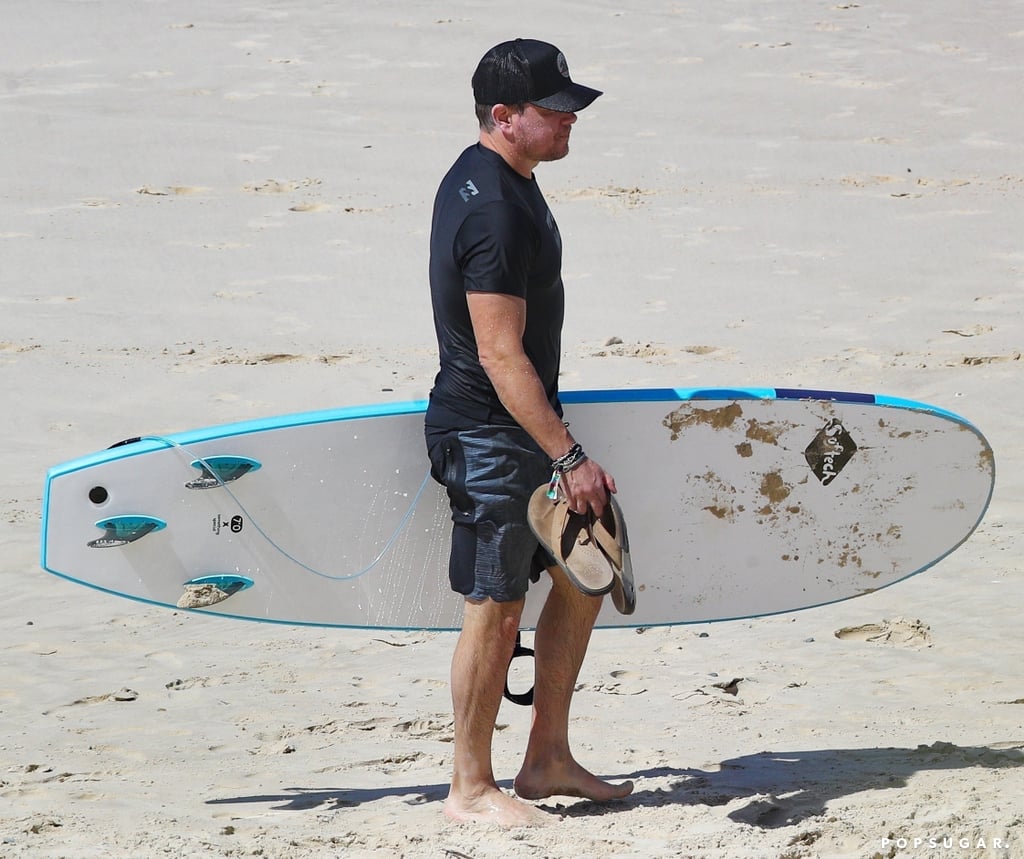 Chris Hemsworth and Matt Damon Australia Pictures April 2018
