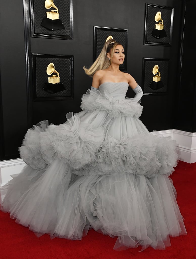 Ariana Grande S Blond Hair Color At The Grammys 2020 Popsugar Beauty