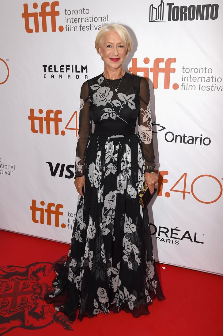 Helen Mirren | Celebrities at the Toronto Film Festival 2015 | POPSUGAR ...