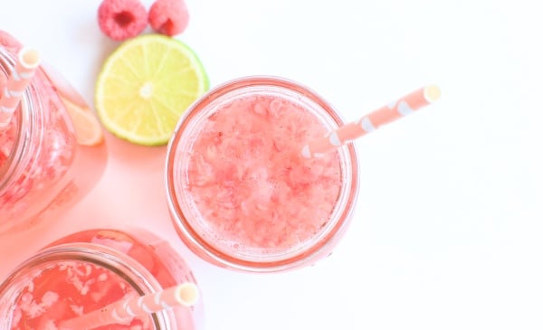 Raspberry Lemon Lime Mocktail