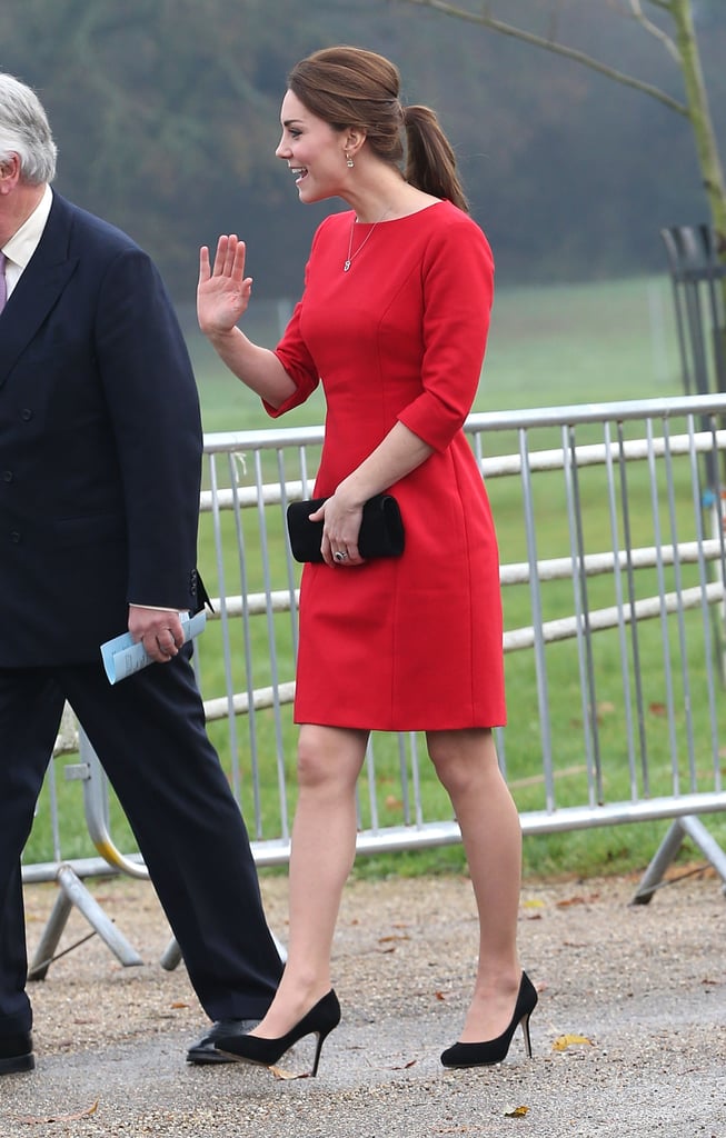 Pregnant Kate Middleton in Norwich in Nov. 2014 | Photos