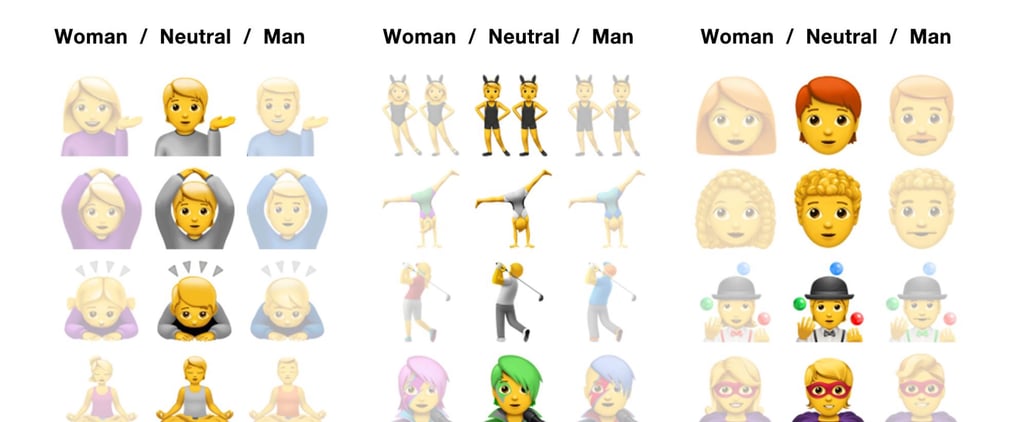 See Apple's New Gender-Neutral Emoji From iOS 13.2