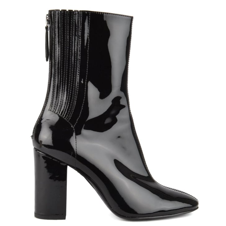 Ash Jasmin Heeled Boots Black Patent Leather | Our Editor's Favourite ...