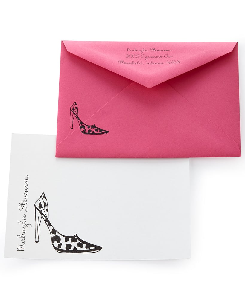 25 Stiletto Correspondence Cards with Envelopes ($50)
