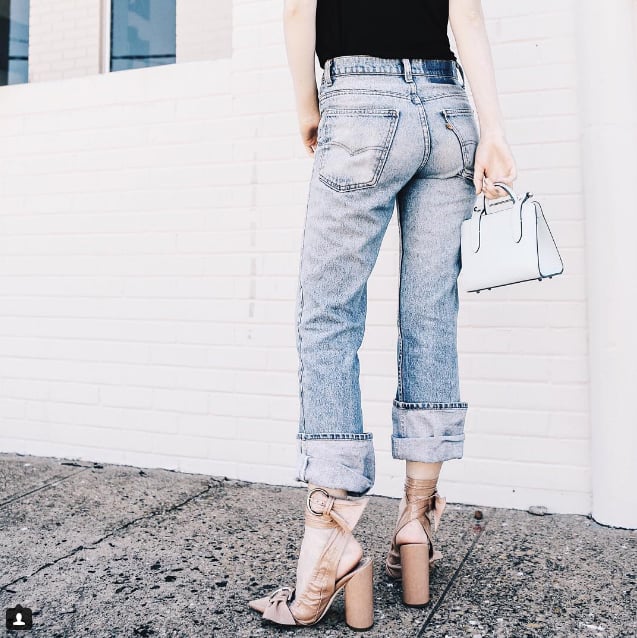 How To Wear Boyfriend Jeans Popsugar Fashion