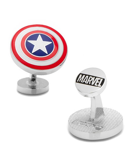 Cufflinks Inc. Captain American Shield Cuff Links