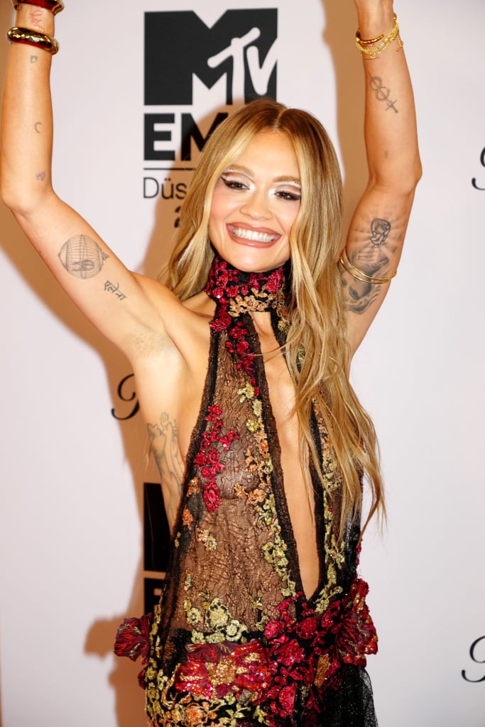 Rita Ora's Right Forearm Tattoos