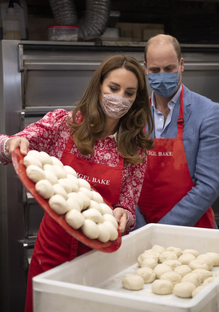 Kate Middleton's Red Dress at Muslim Centre and Beigel Bake