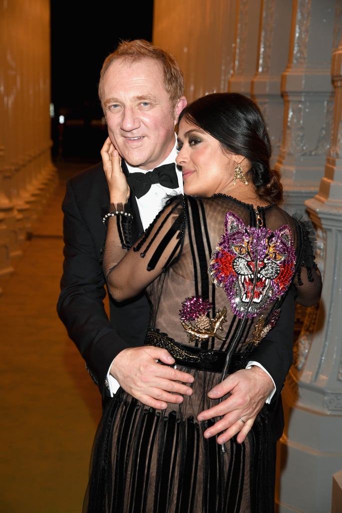 Salma Hayek and Husband's Sweetest Pictures