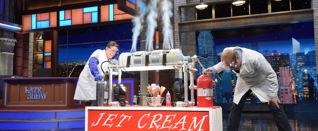 Alton Brown on Stephen Colbert November 2016