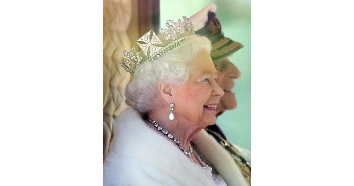 The Coronation Earrings Queen Elizabeth II's Earrings POPSUGAR