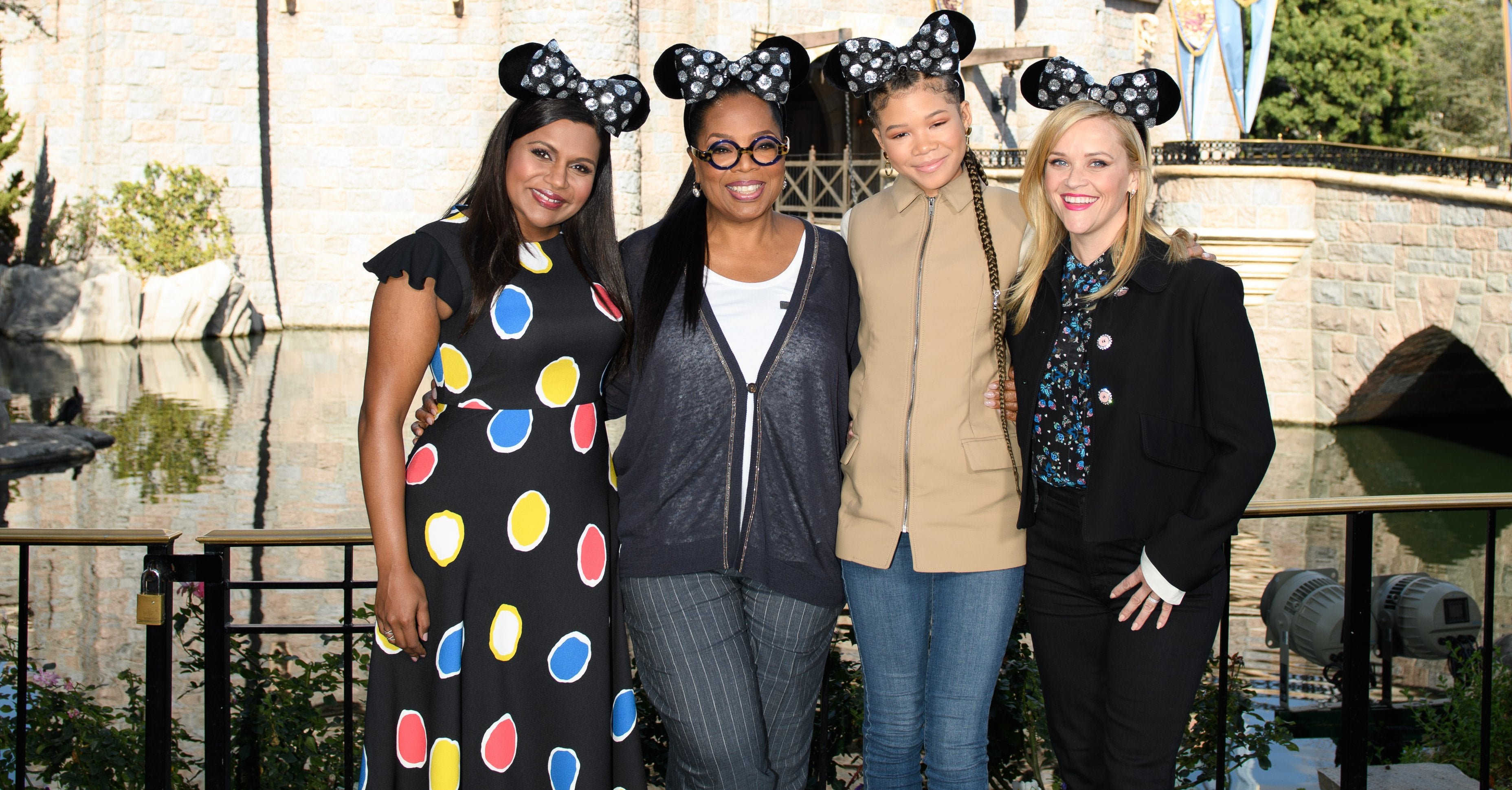 A Wrinkle in Time Cast at Disneyland 2018 | POPSUGAR Celebrity