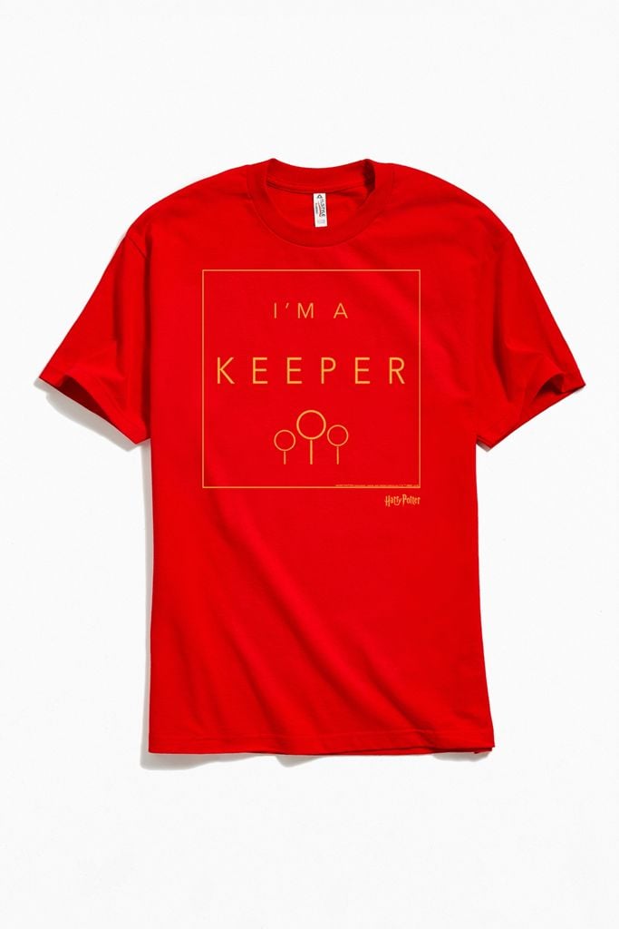 Harry Potter Quidditch I'm a Keeper Tee