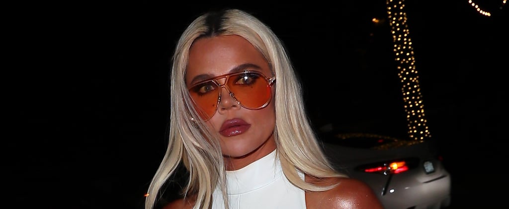 Khloé Kardashian Wears Kim Mask at Sister's 43rd Birthday